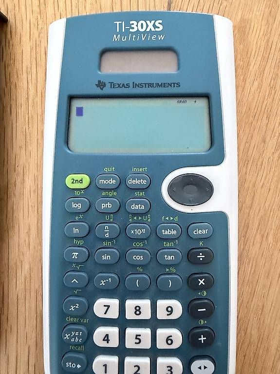 Texas Instruments Calcolatrici tascabili: Calculatrice Texas Instruments TI-30XS MultiView – Usato da Jussy venduto da AlexVend 1