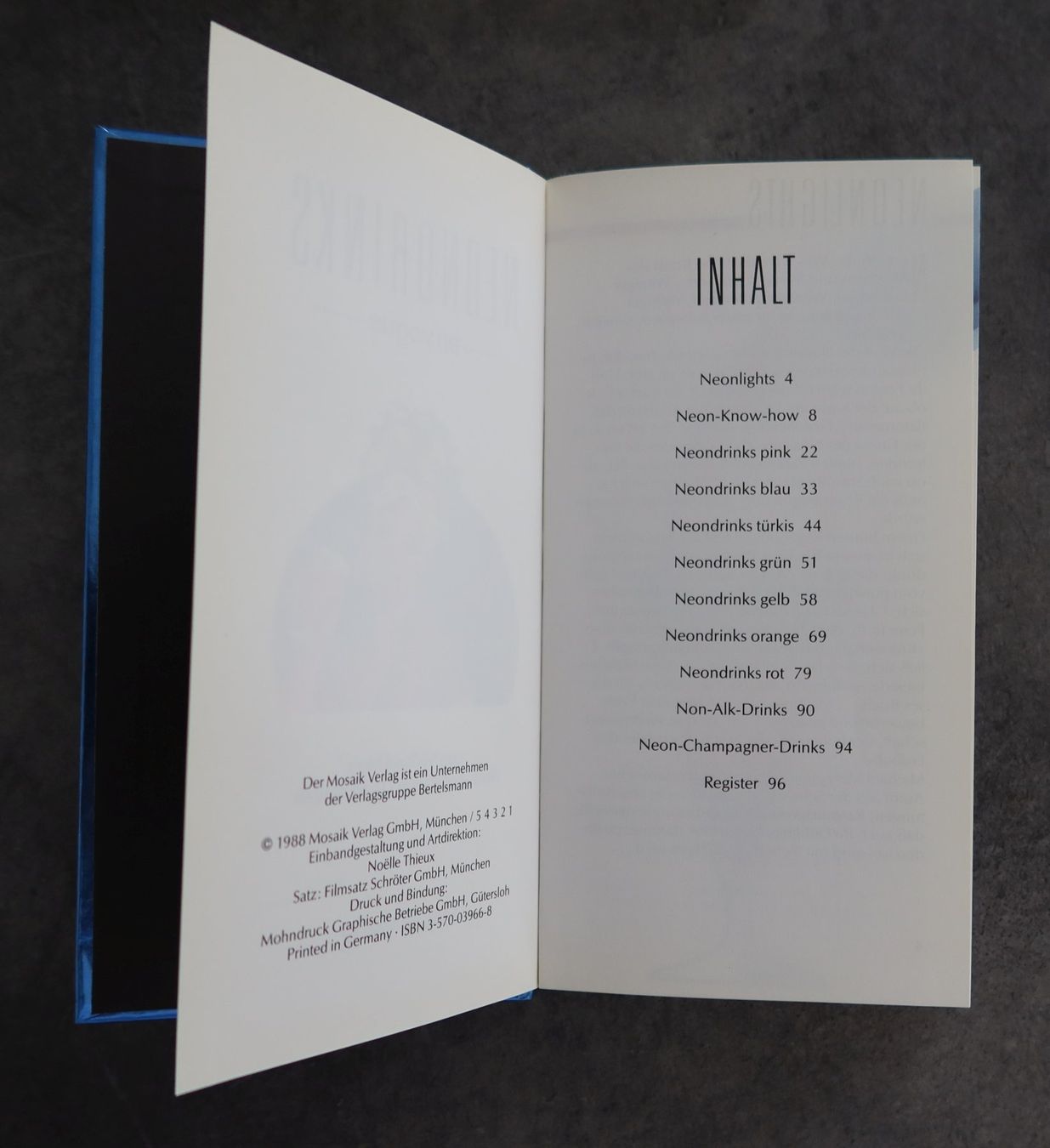 Libri: 5 Büchlein "Cocktails & Drinks" – Usato da Zürich venduto da Piki7 5