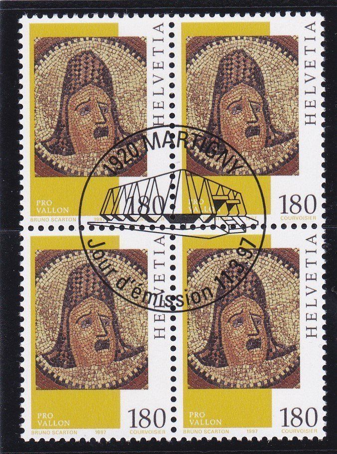 Tutti i francobolli: ET Gallo-römische Kunstwerke 1997 – Nuovo (secondo la descrizione) da Schliern b. Köniz venduto da joni20 3