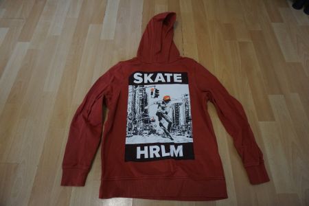 Cooler Hoodie mit Skate Motiv, Gr.146/152