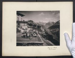 Fotografie Schynige Platte, Gasthaus mit