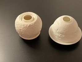 2 magnifique bougeoirs de Noël Partylite