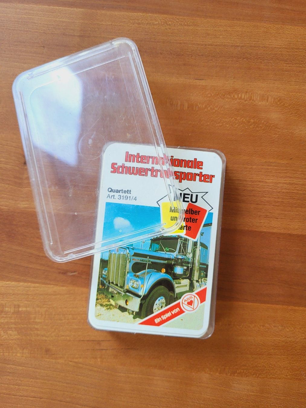 Spiele: Internationale Schwertransporter Quartett – Gebraucht aus Langenthal von baesa 1