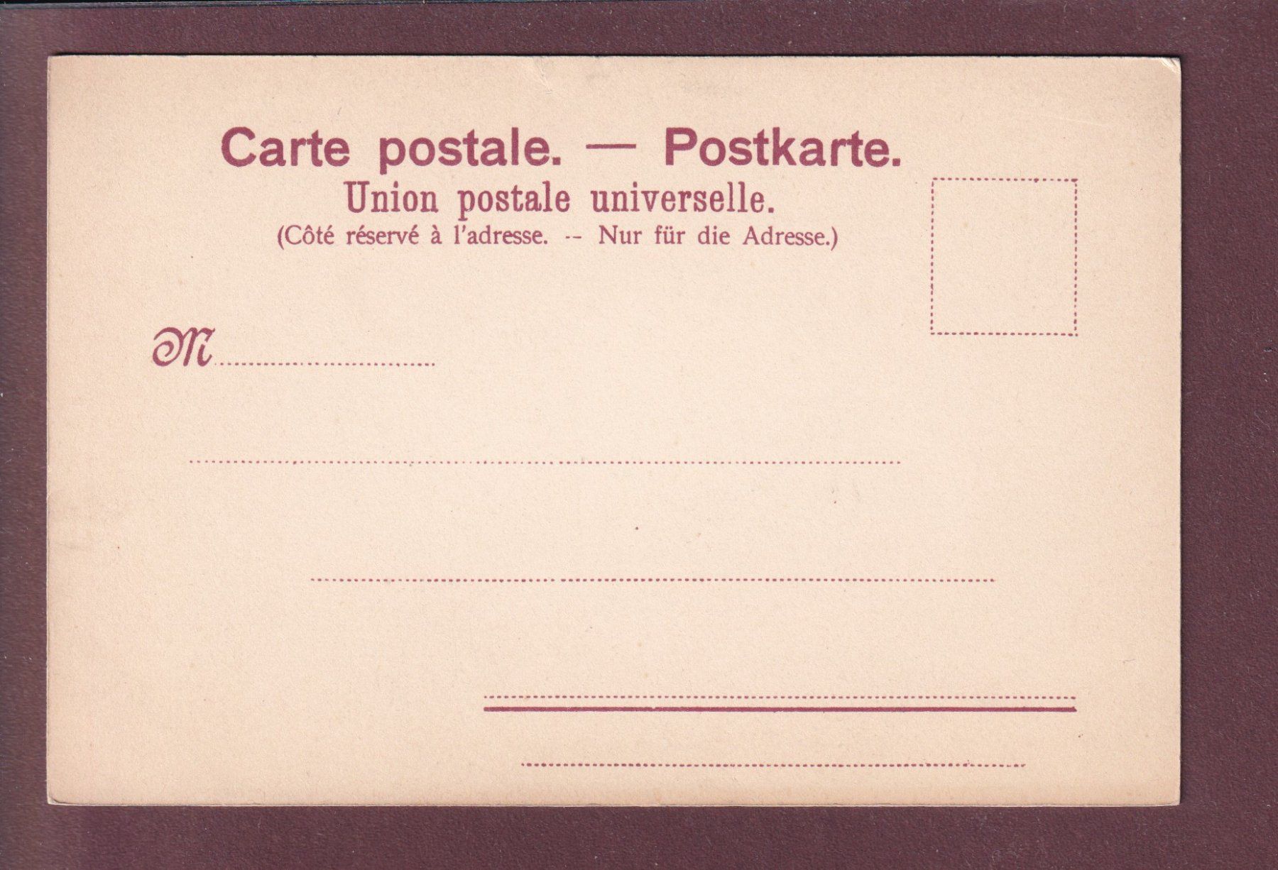 Cartoline postali: INTERLAKEN - Jungfrau - Vouga – Usato da Pully venduto da nicecards 1
