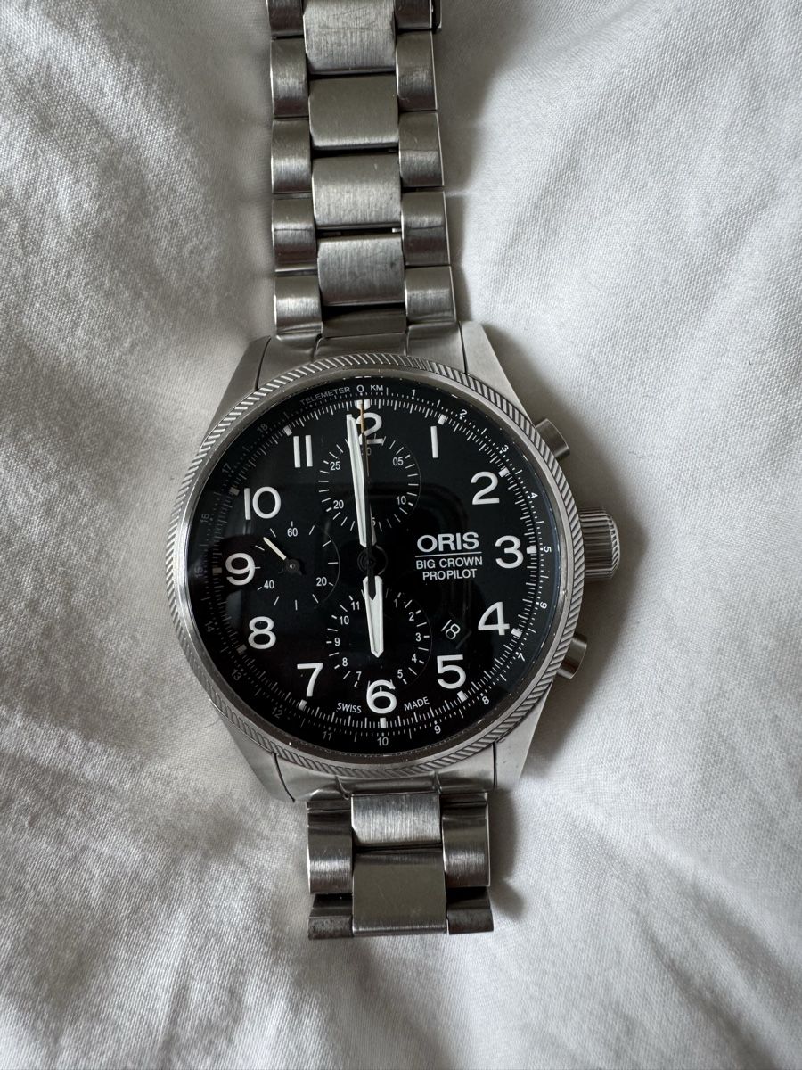 Oris Orologi: Oris Big Crown ProPilot Chronograph - Full Set – Usato da St. Gallen venduto da tob_6lfn