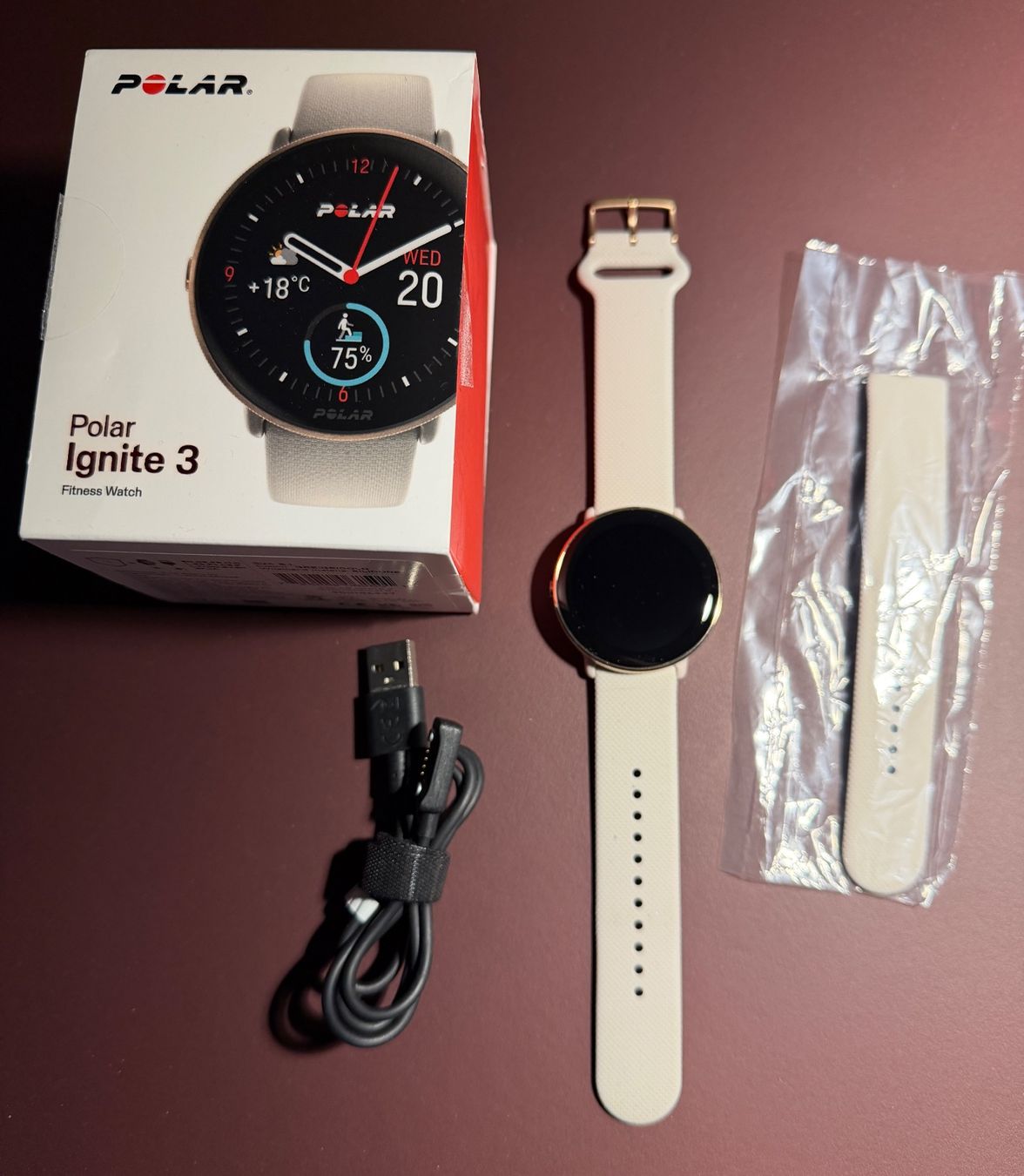 Polar Smartwatch: Fitnessuhr POLAR IGNITE 3 – Gebraucht aus Luzern von W.Werder 1