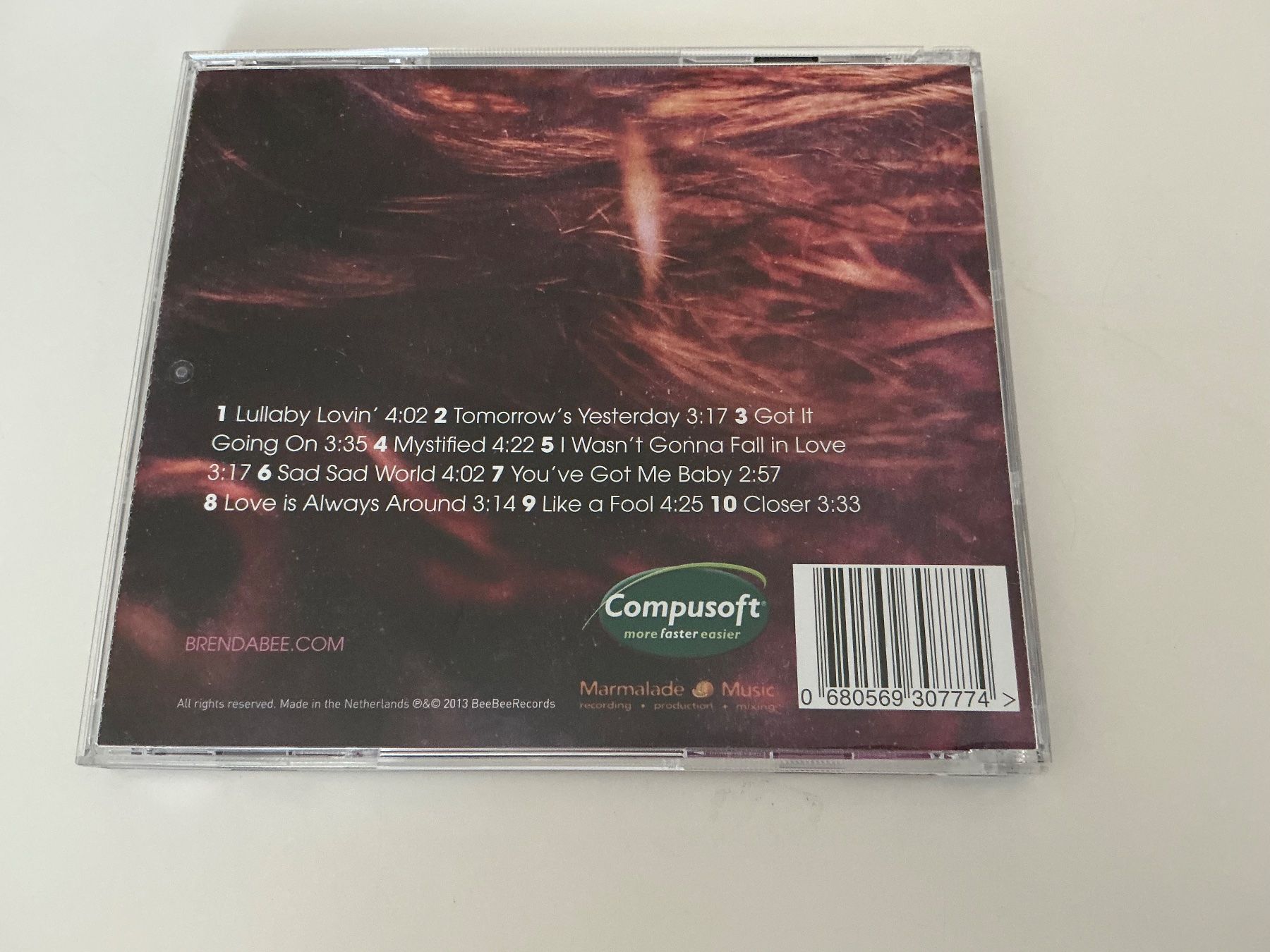 CD: Brenda Bee / Sweet Disguise / 2013 – Usato da Dübendorf venduto da Shreck 1
