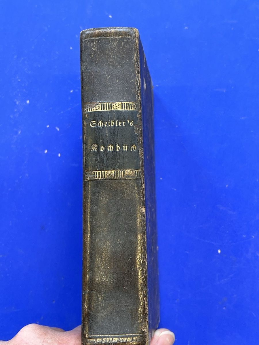 Libri: Antikes Kochbuch "Scheibler's Kochbuch" 1826 – Usato da Adliswil venduto da buch_und_kunst 1