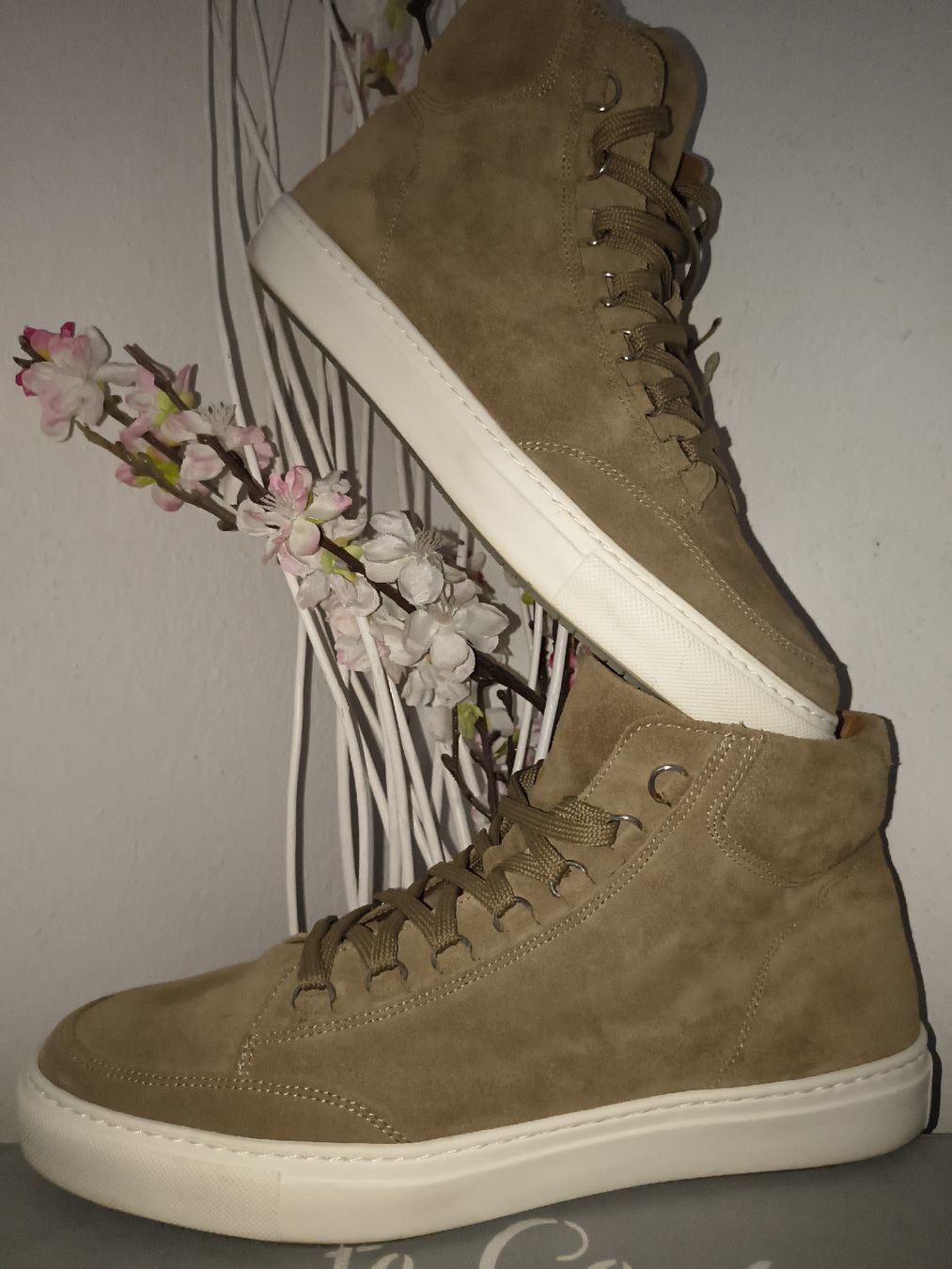 Navyboot Chaussures hommes: NAVYBOOT chaussures 43 beige Extralight - comme neuves  – Neuf (Voir description) à Orpund par Biennerome