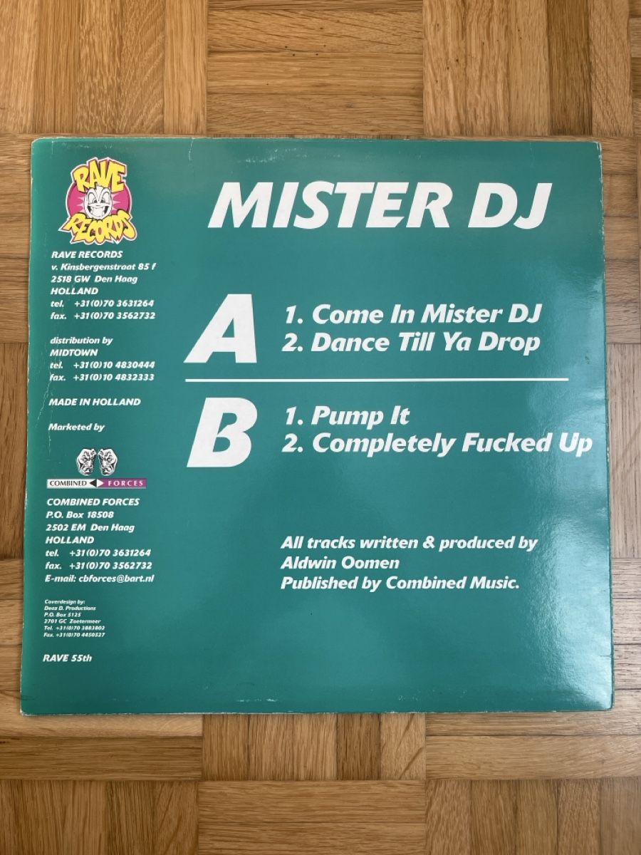 Dischi in vinile: Mister DJ Hardcore / Gabber Vinyl – Usato da Wangen b. Olten venduto da break72 1