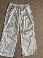 Weisse Hose Satin Grösse L gebraucht
