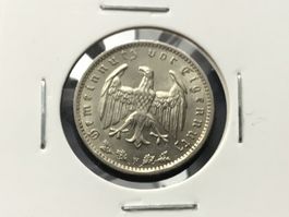 1 Reichsmark 1934F.  VZ +++wenig zirkuliert