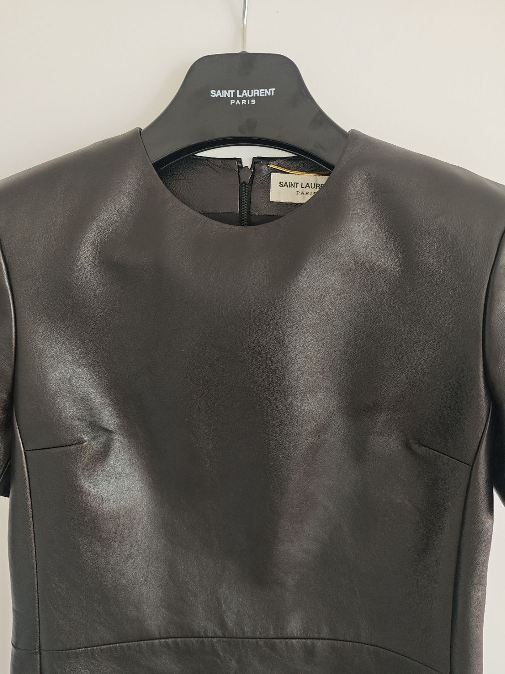 Saint Laurent Vestiti: SAINT LAURENT Lederkleid – Nuovo (secondo la descrizione) da Erlenbach ZH venduto da nlh 1