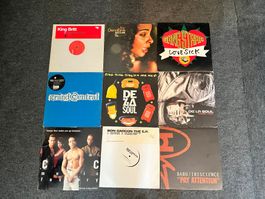 41 x VINYL LP/ 12" SINGLES OLD SCHOOL HIP HOP GANGSTARR....