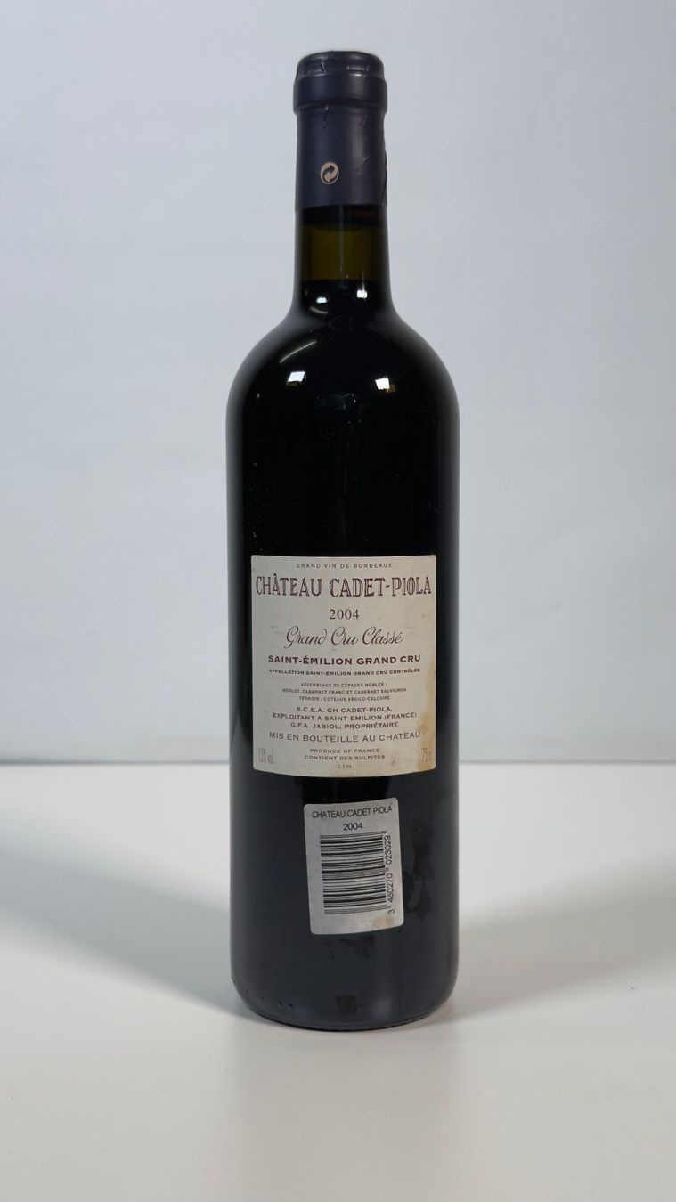 Pontet-Canet  Vino: 2004 Chateau Cadet-Piola 1.Fl – Usato da Zürich venduto da Hedwig-steig 4