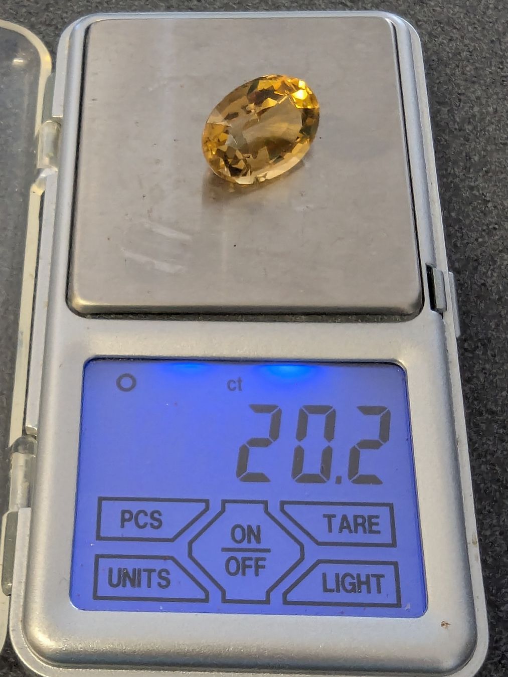 Pietre preziose: Citrin mit 20.2 Karat – Nuovo (secondo la descrizione) da Bischofszell venduto da Blende2 7