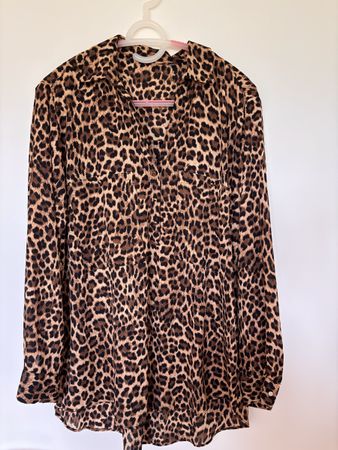 Damen Bluse Leo Muster Gr.L🤩