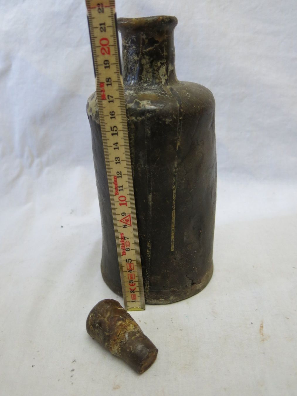 Bottiglie: Fund Kurios Antike Deko Flasche mit Korkverschluss – Usato da Buchs ZH venduto da Ste1727 5