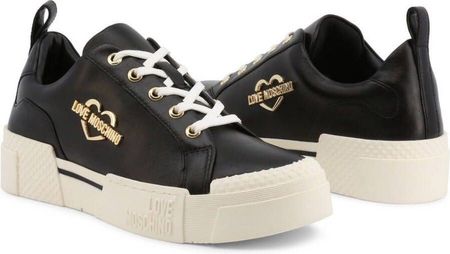 LOVE MOSCHINO Plateau-Sneaker Kalbsleder Gr.41 / NEU