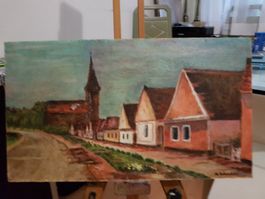 Signiert M. ZABRODSKY (50 x 28,5 cm)