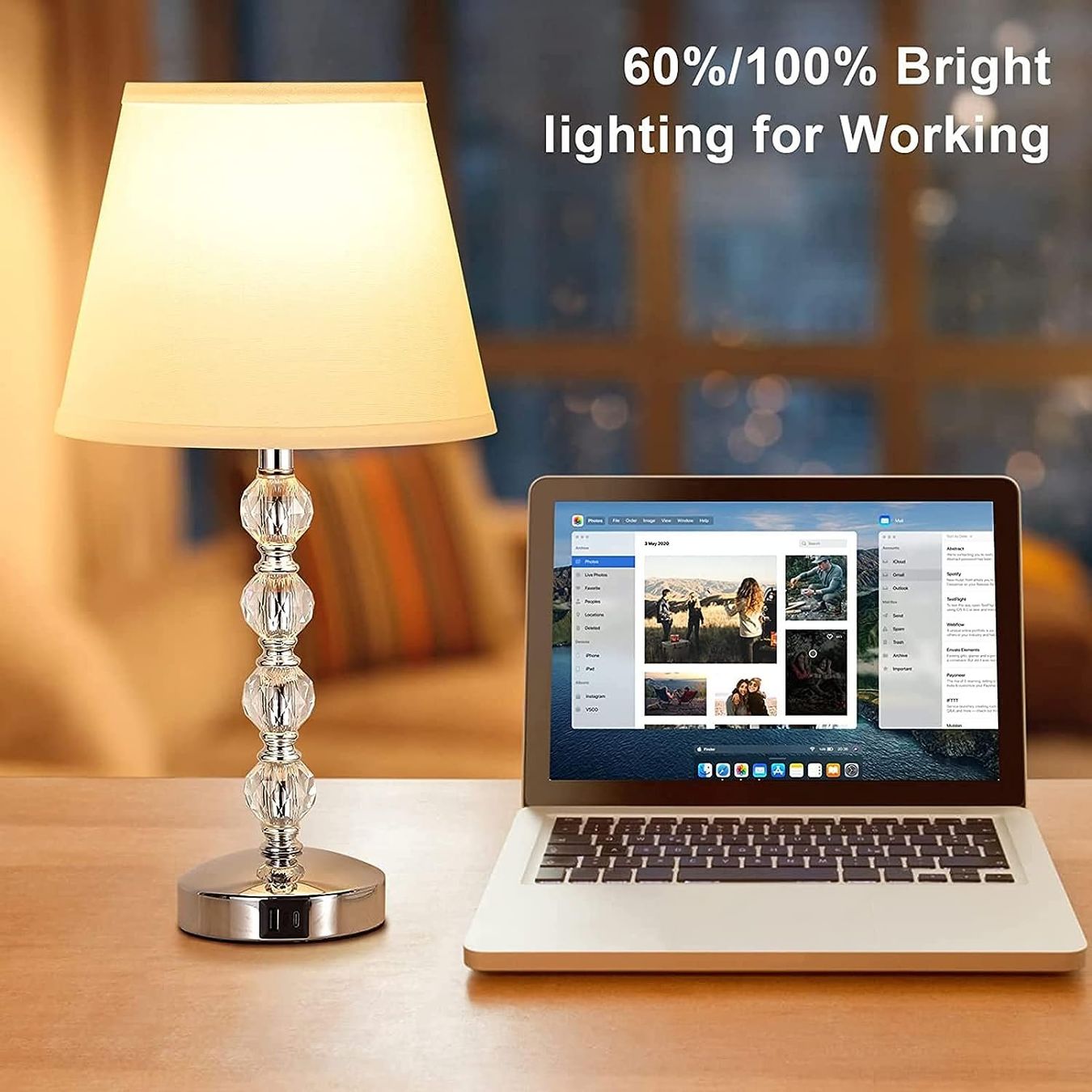Lampade: Nachttischlampe Touch Dimmbar – Nuovo e nell'imballaggio originale da Nuglar venduto da SaleRitter 8