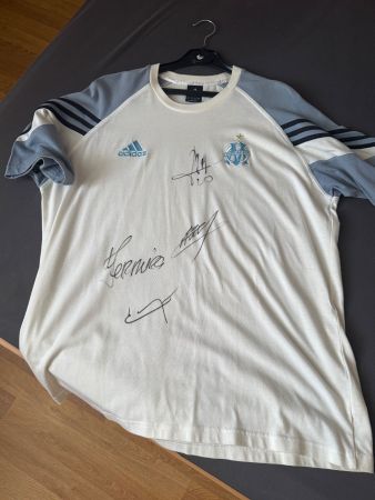 Maillot Adidas Olympique Marseille dédicacé d'occasion