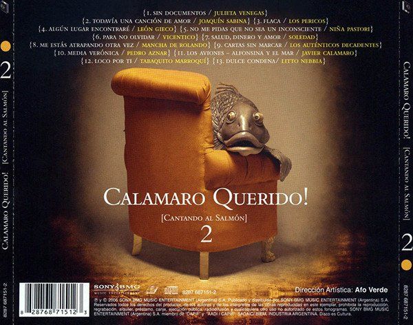 CD: CD V.A. - Calamaro querido! 2 (2006 ARG) – Usato da Möriken AG venduto da mineralia 1