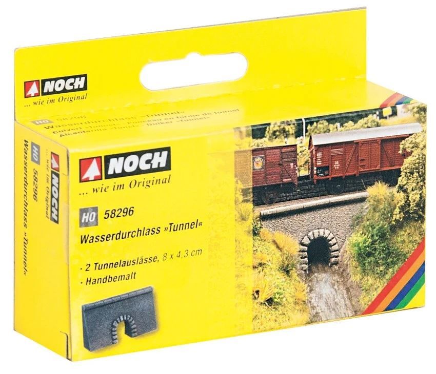 Noch 58040 ICE tunnel portal, double track, 18 x 23 cm scale H0 1/87