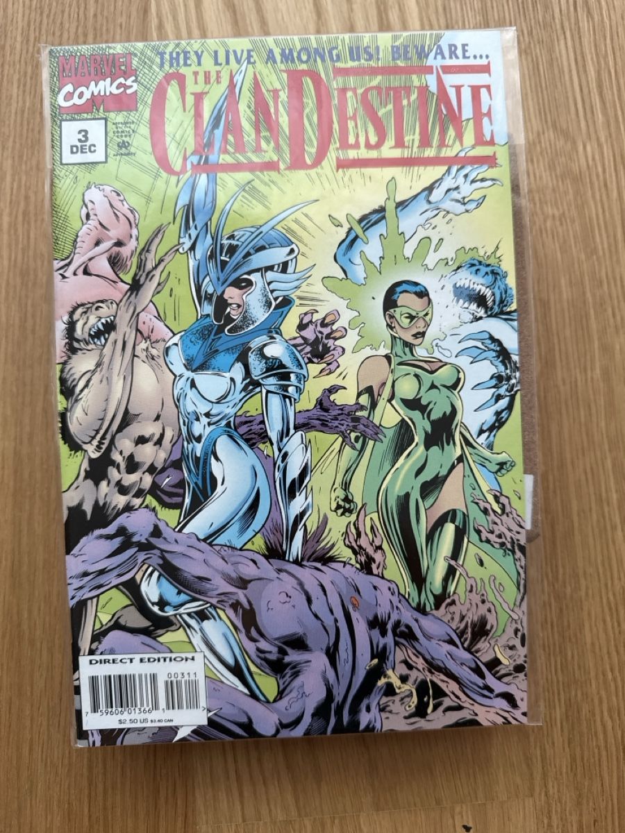 Fumetti: Marvel Comics The ClanDestine Nummer 3 Dezember Ausgabe – Usato da Buchrain venduto da Steeefan