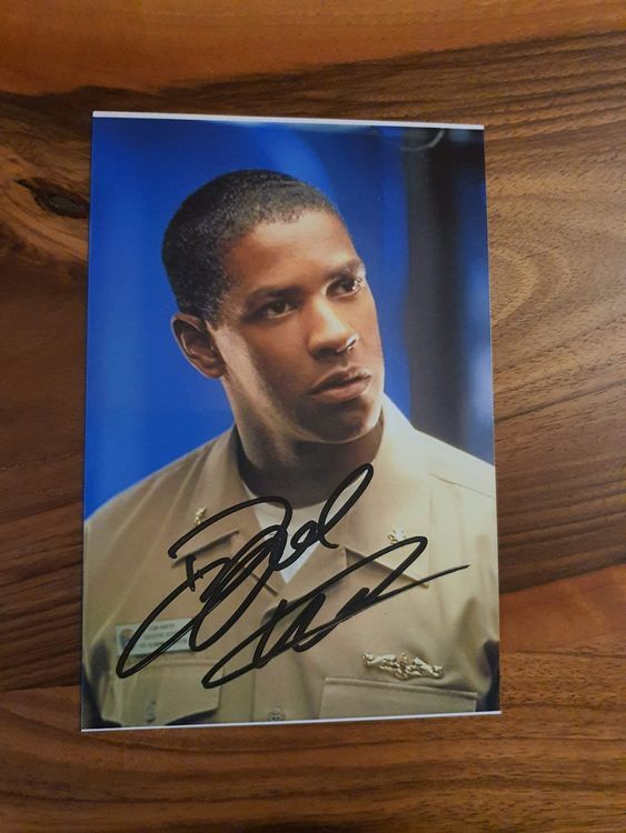 Denzel Washington, handsigniert (Gebraucht) in für CHF 36 – mit ...