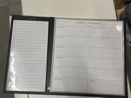 Planner planification semaine neuf avec aimant pour accroche
