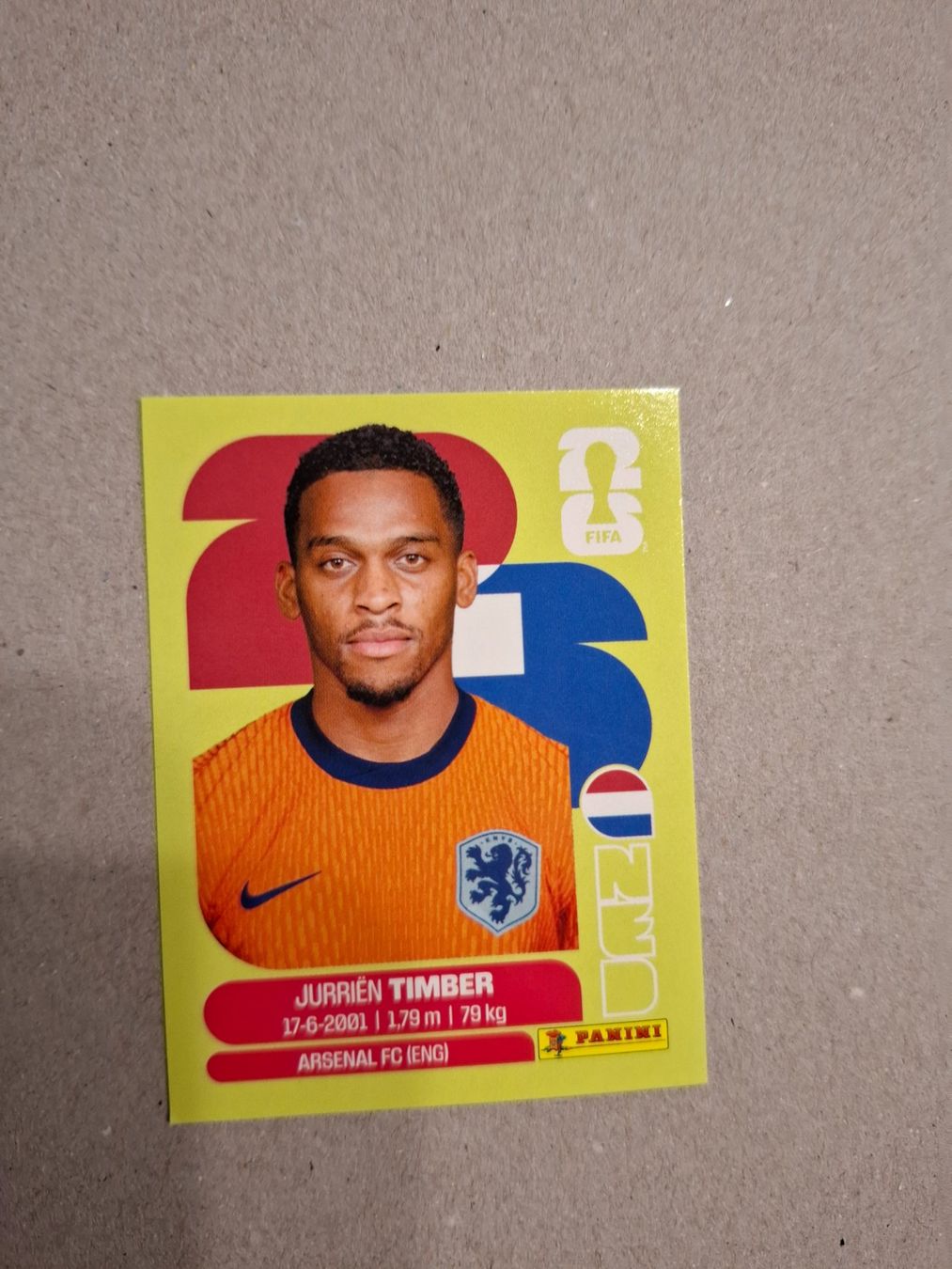 Panini Carte collezionabili: PANINI FIFA 2026 NED 5 – Usato da Courtelary venduto da man_d69d