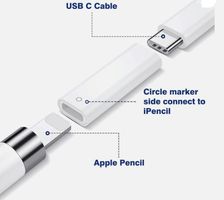 Apple Pencil Adapter USB C Lightning iPad 10th 11