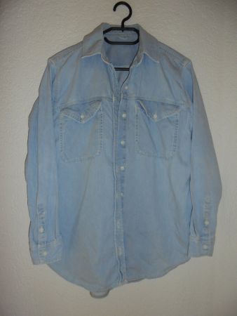 JEANS-BLUSE VON TOPSHOP GRÖSSE 34