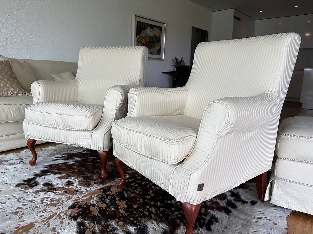 Divani: Busnelli Sofa + 2 Sessel + 2 Hocker  Komplettes Set – Usato da Herrliberg venduto da rei_6hrx 2