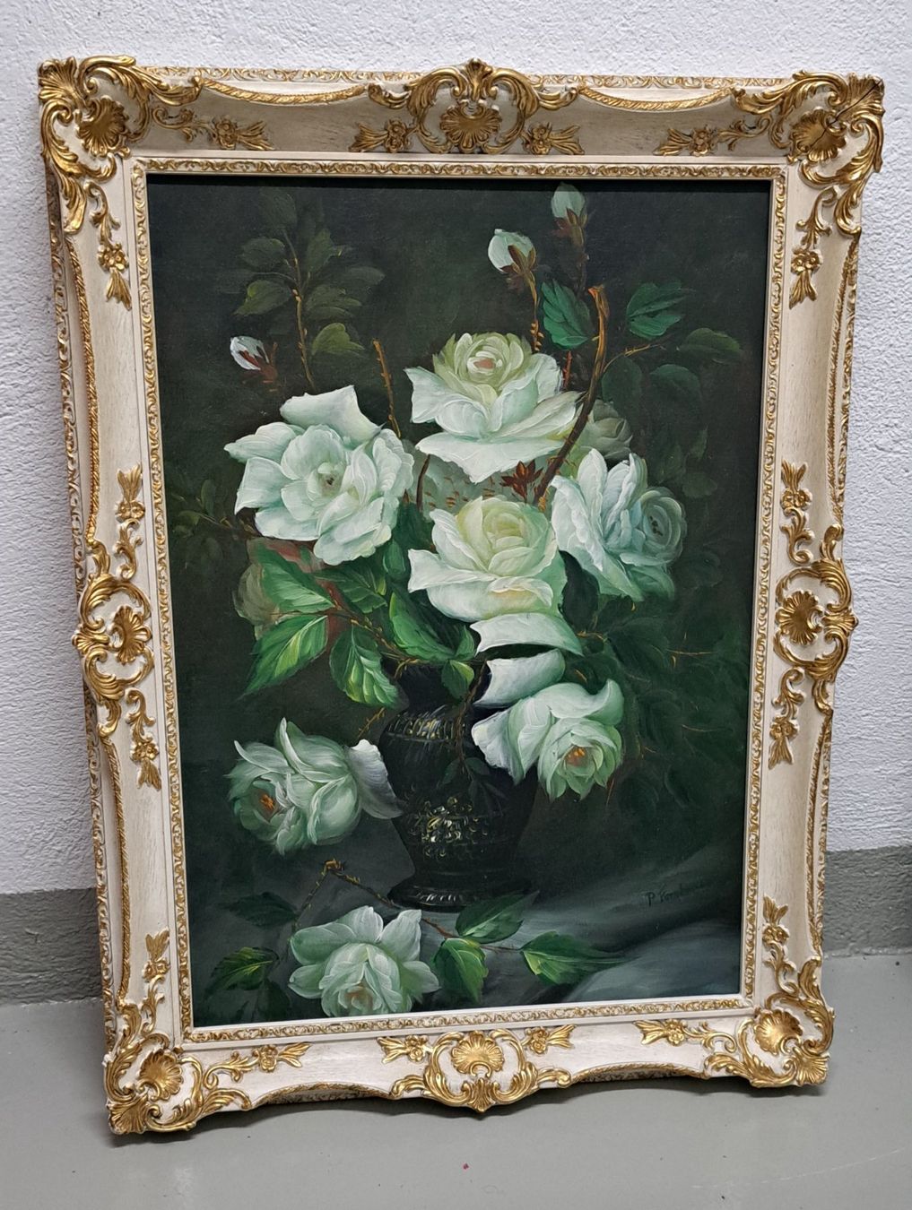 Gemälde: Rosenbilder – Gebraucht aus Untervaz von Maharas 3