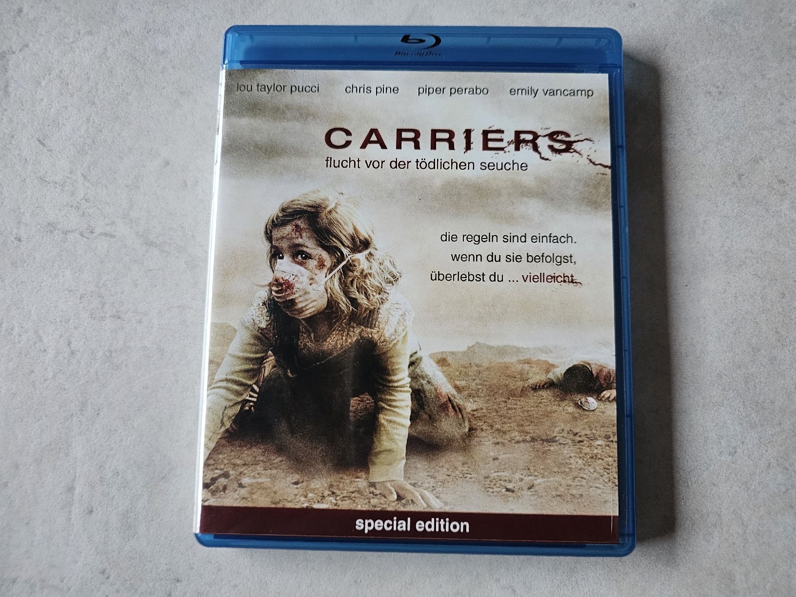 Tutti i DVDs: Carriers  -  Special Edition Bluray – Usato da Schneisingen venduto da backstore24