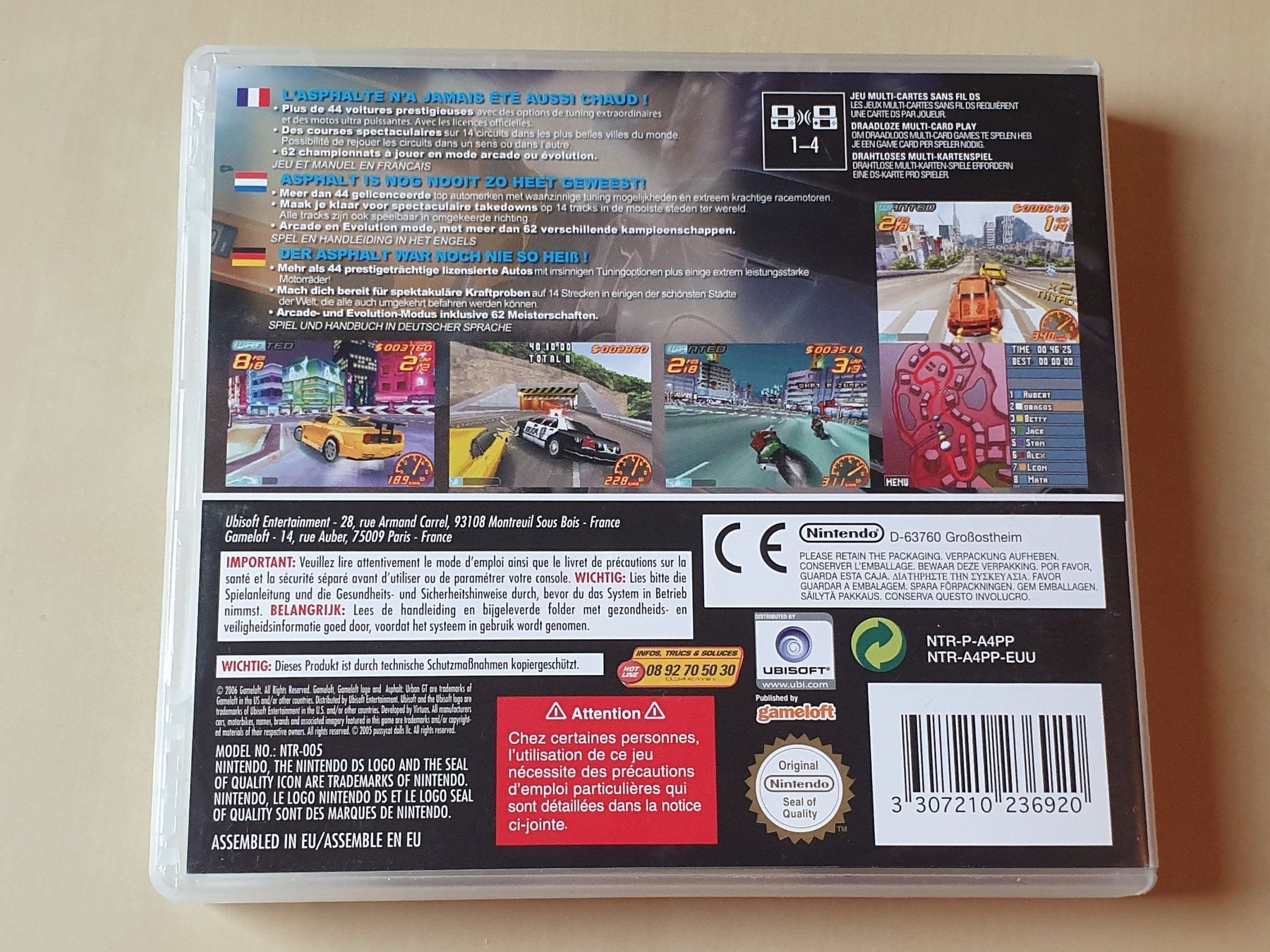 Nintendo Giochi: Asphalt 2 – Usato da Stansstad venduto da collectorsshop 1
