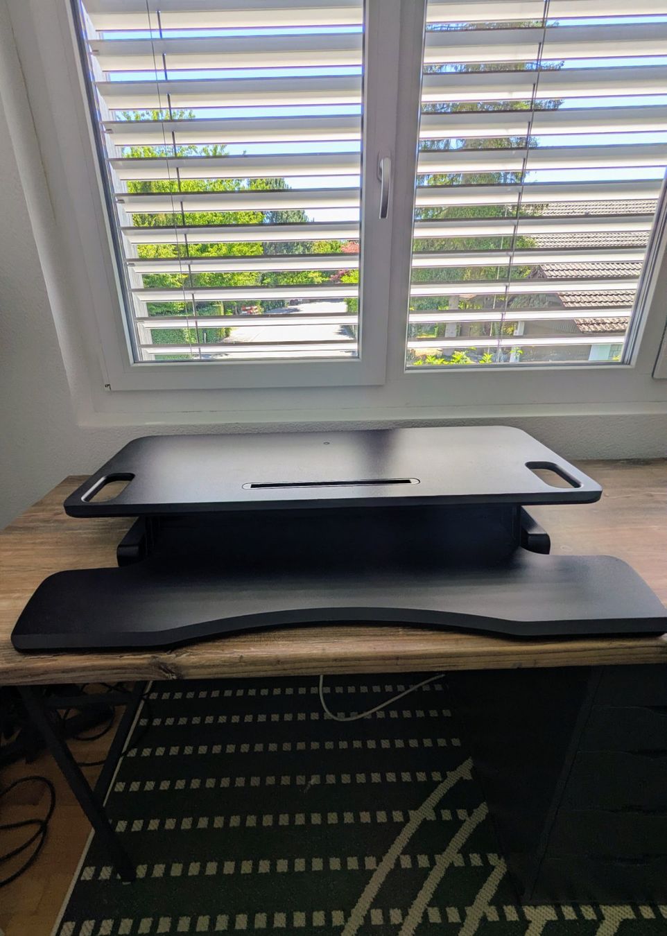 Scrivanie: Sitz-Steh Workstation, Stehtisch Auflage, höhenverstellbar – Usato da Gockhausen venduto da Dom_kp7z 1