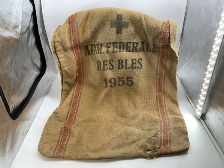 Originale Schweizer Armeetasche, Getreidesack 1955!