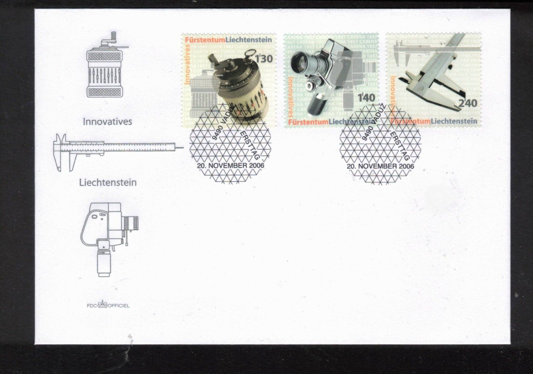 Tutti i francobolli: 2006 FDC Technische Innovation  aus ABO – Usato da Oberwil (Dägerlen) venduto da loxis