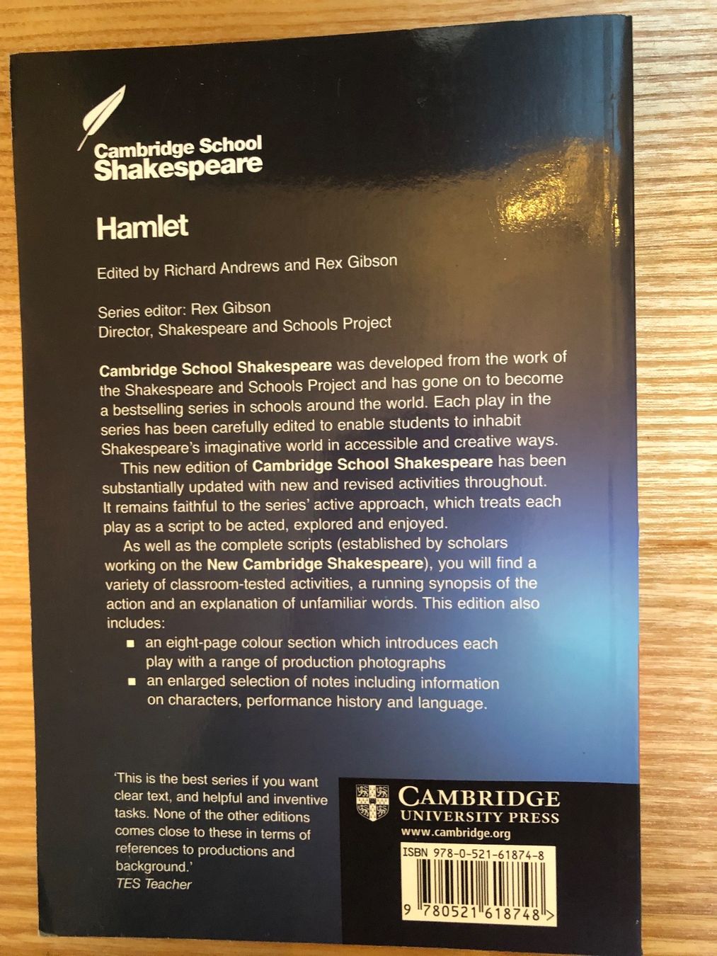 Bücher: HAMLET Shakespeare Cambridge School – Gebraucht aus Zürich von Upippin 1