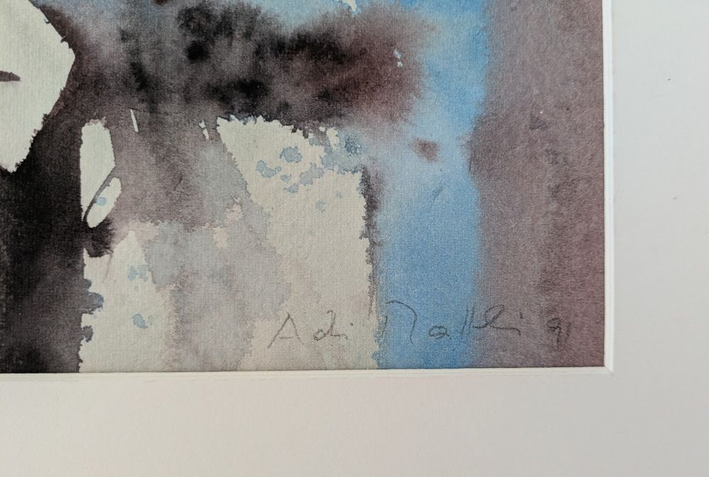 Dipinti: Adi Mattli - Nach dem Frühlingsregen - Aquarell – Usato da Schliern b. Köniz venduto da morphy55 3