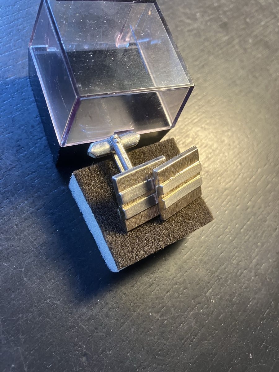 Manschettenknöpfe: Manchetten Knöpfe ,  Silber   800 – Gebraucht aus Herisau von Penholder 5