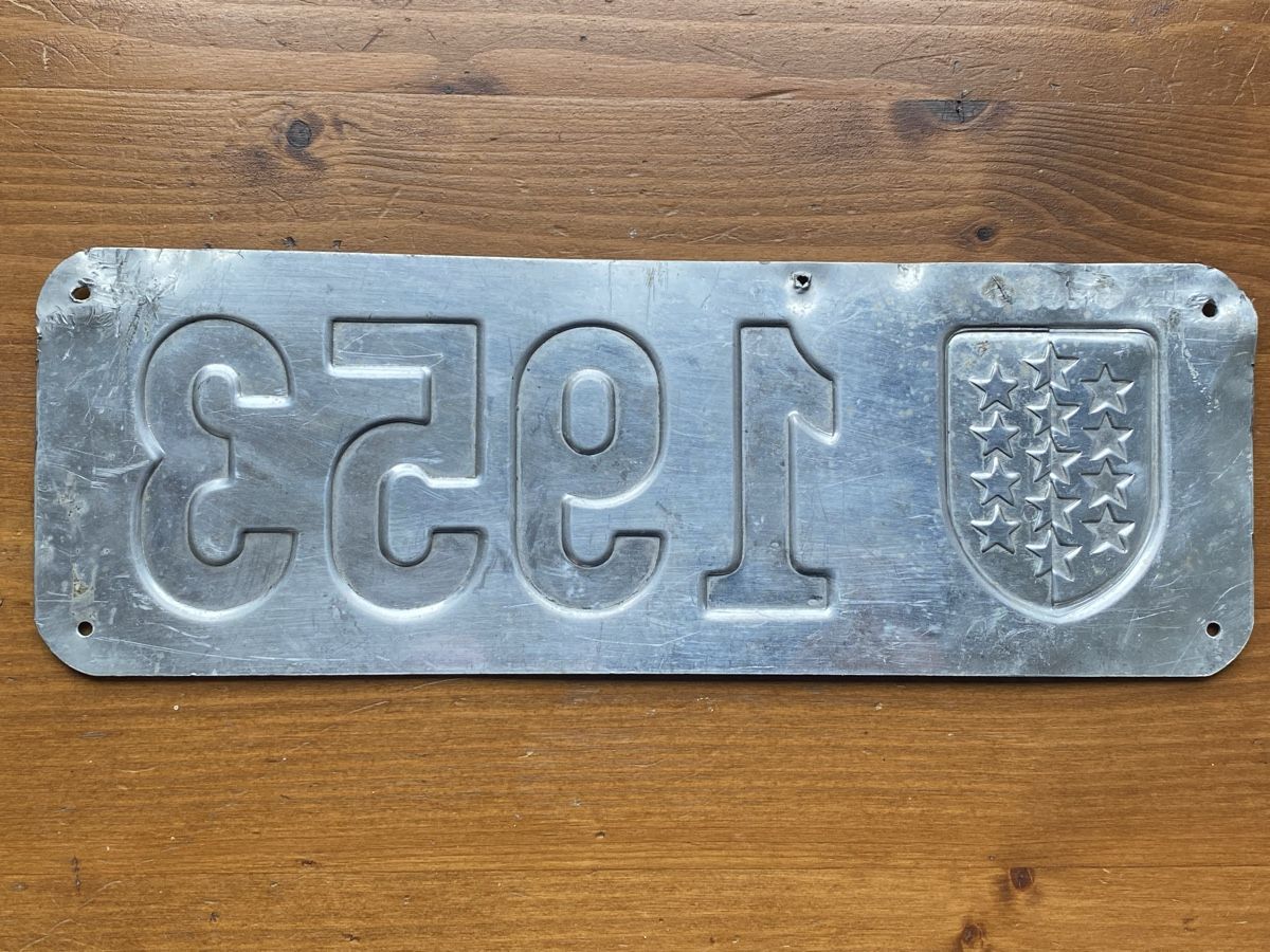Hürlimann Insegne: Antique plaque VS pour tracteur Oldtimer – Usato da Cossonay-Ville venduto da Jeromek 6