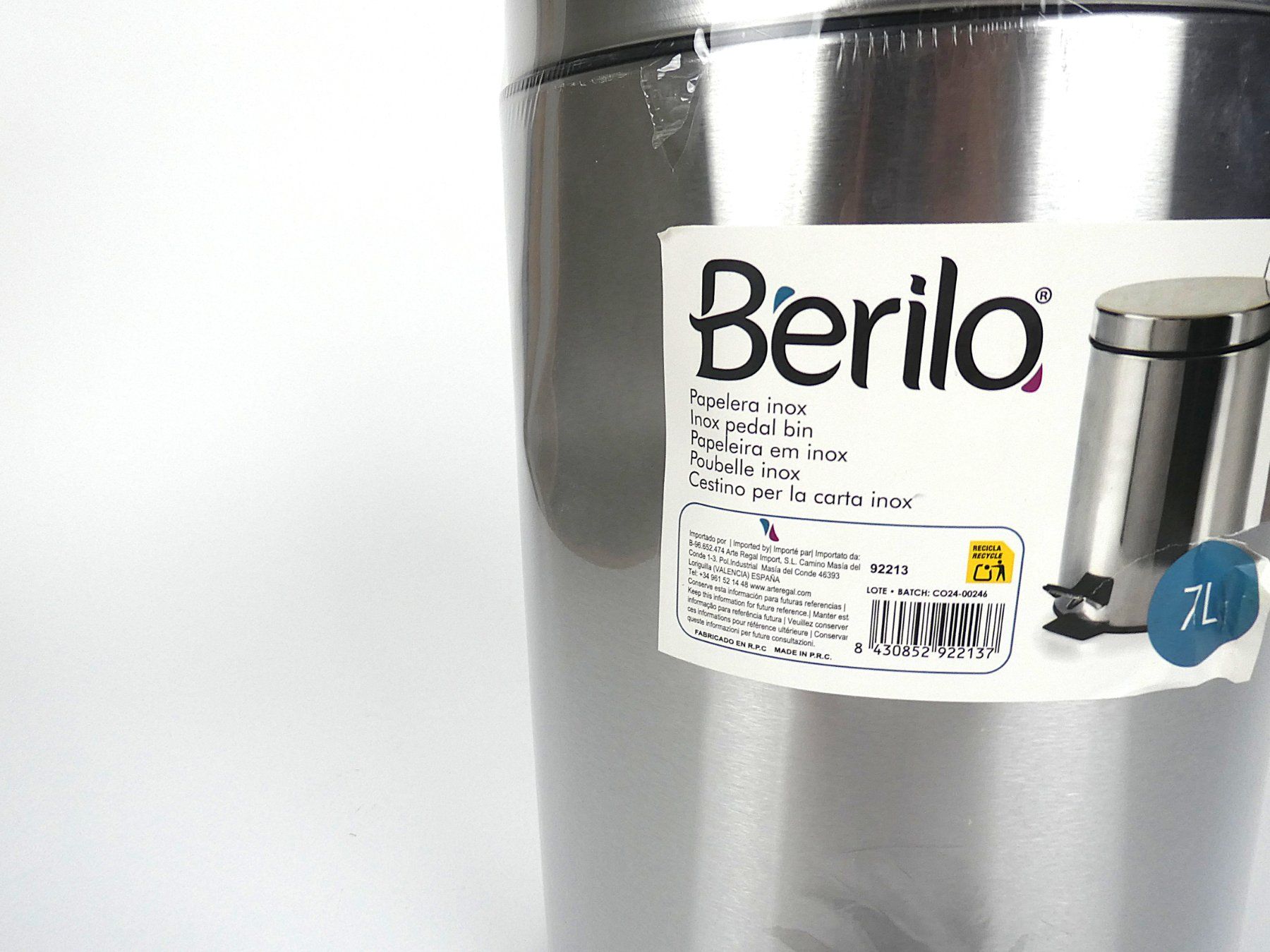 Cestini per rifiuti: Berilo 7l Treteimer – Usato da Urtenen-Schönbühl venduto da Restwert_Schoenbuehl 4
