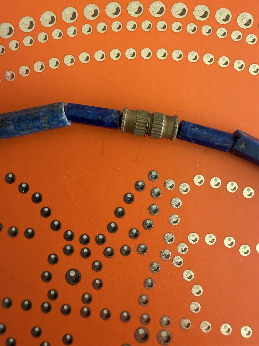 Catenine: Collier lapis-lazuli vintage – Usato da Binningen venduto da Sophiescloset 3