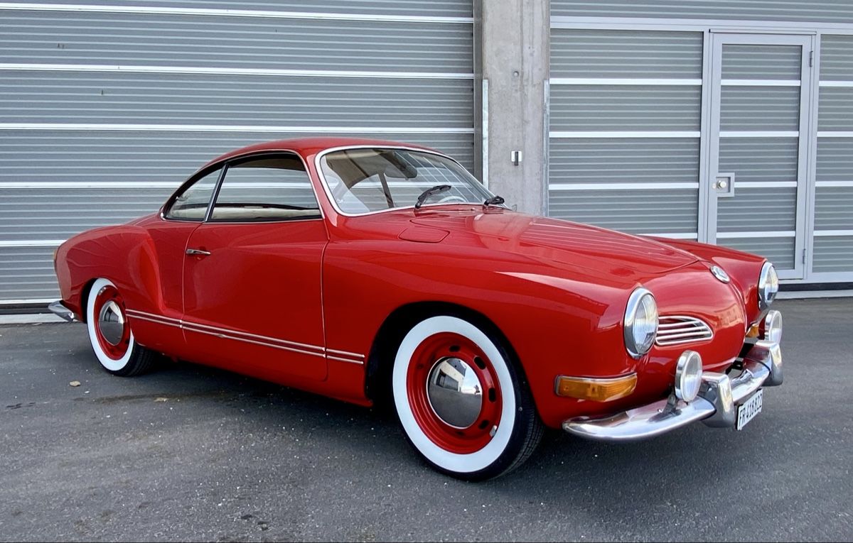 Karmann Automobili: Volkswagen Karmann Ghia 1970 rouge – Usato da Bulle venduto da Caba77 2