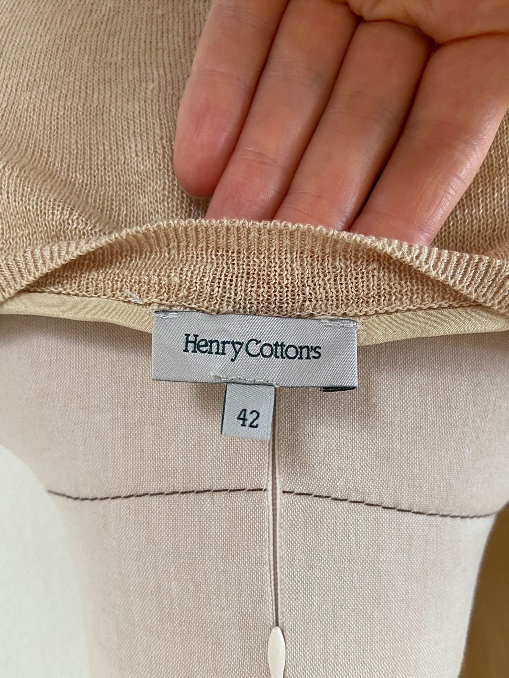Maglioni & Felpe: Schöner Leinen Pullover von Henry Cottons – Usato da Evilard venduto da Mikhaylova 4