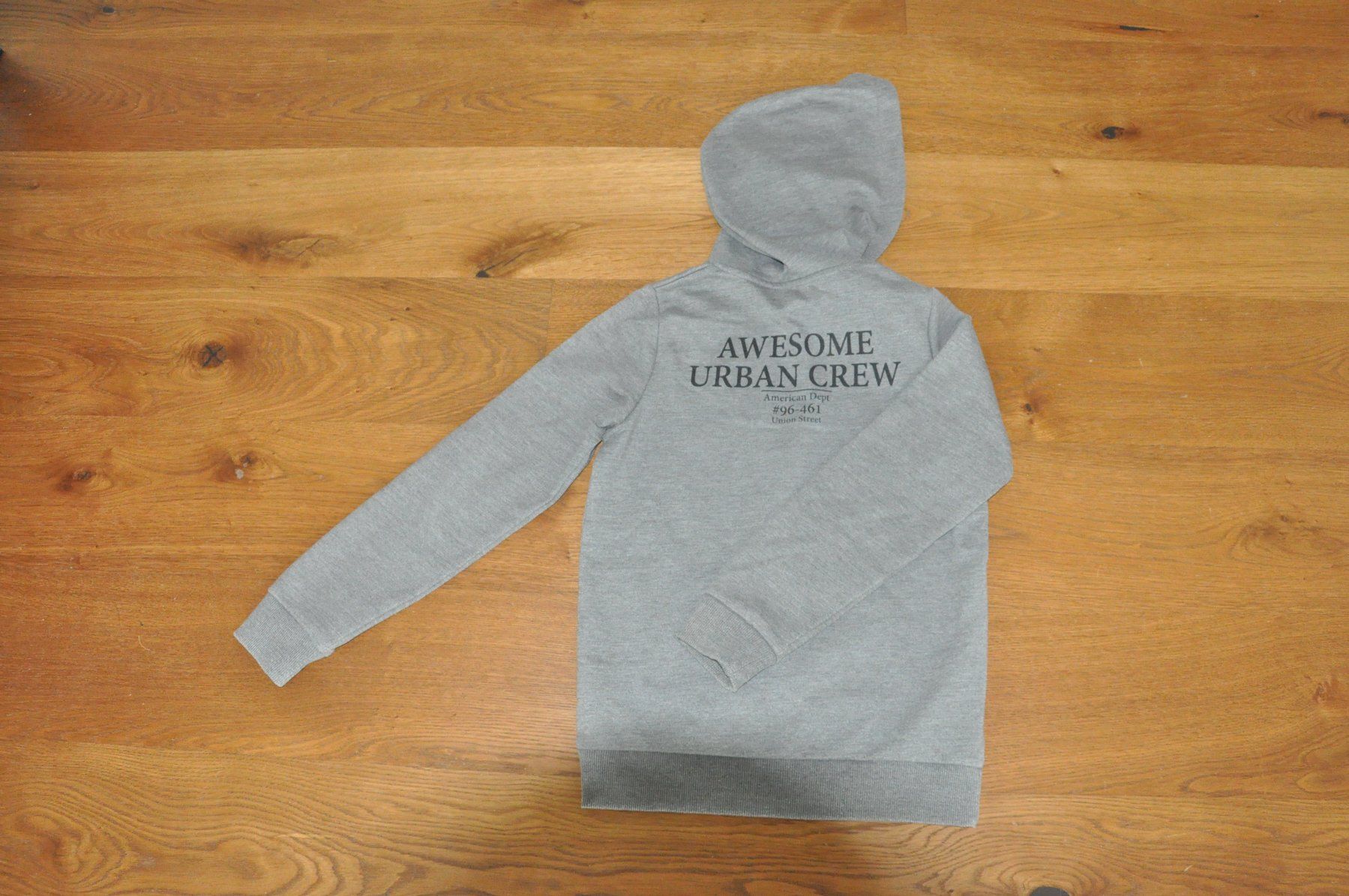 La Redoute Jacken: Kapuzenjacke grau Gr. 12A (ca. 152cm) – Gebraucht aus Rain von lucerne 1